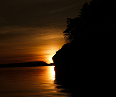 sunset, photograph, San Juan Islands, PNW, Washington State